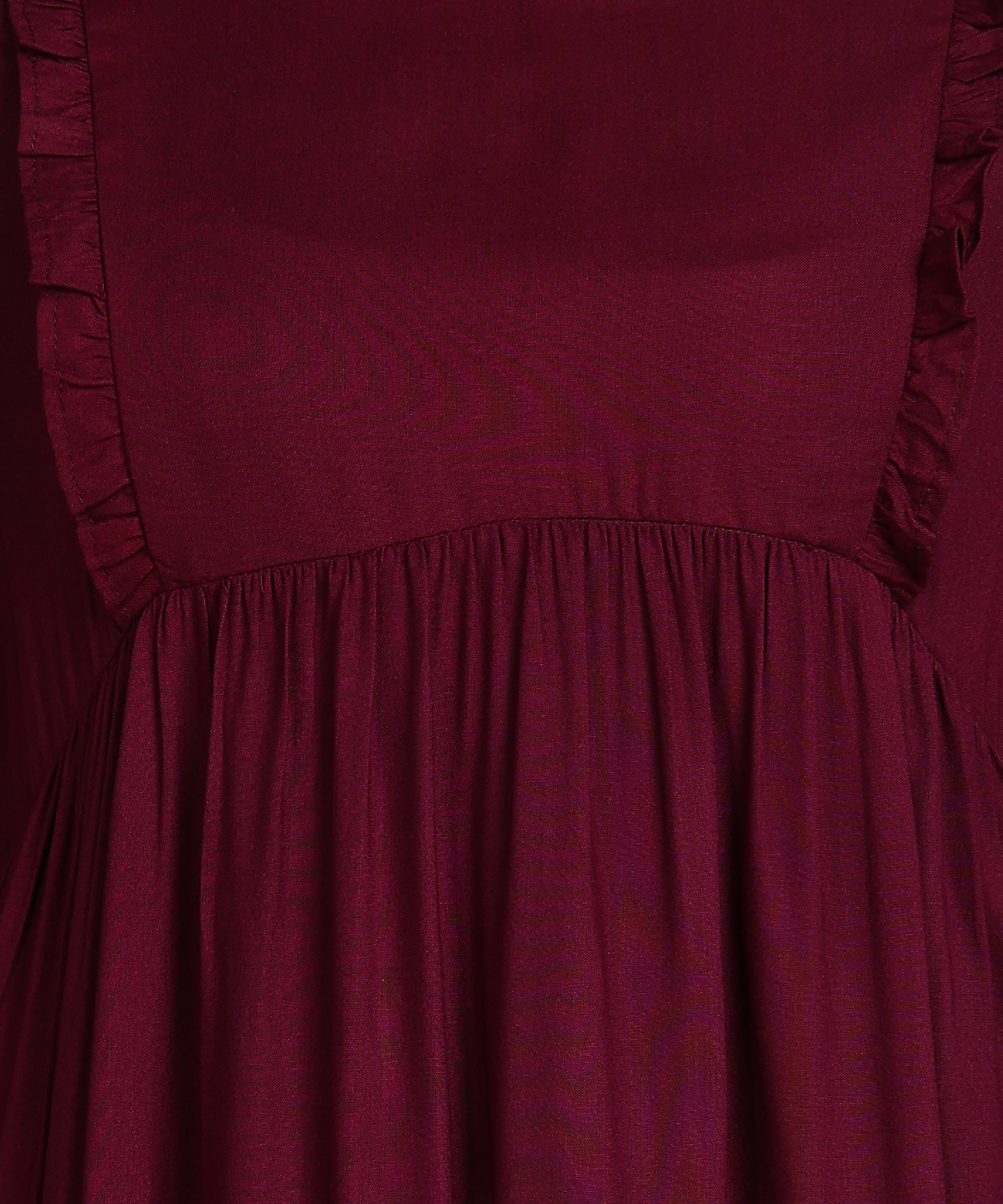 Purple Maternity Wear Midi Dress