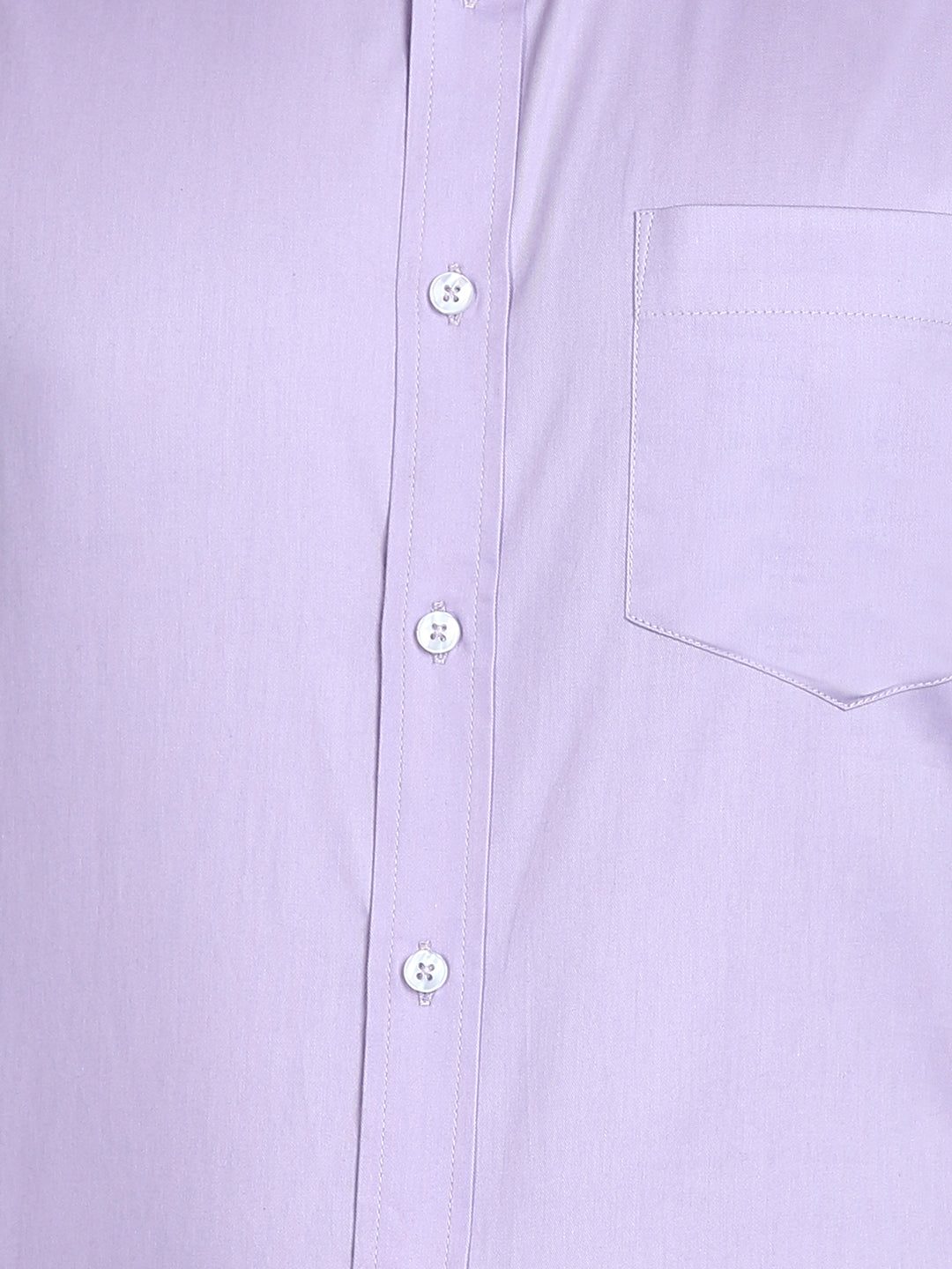 Solid Violet Slim Fit Shirt