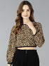 Znx Women Animal Printed Crop Top - Znxclothing