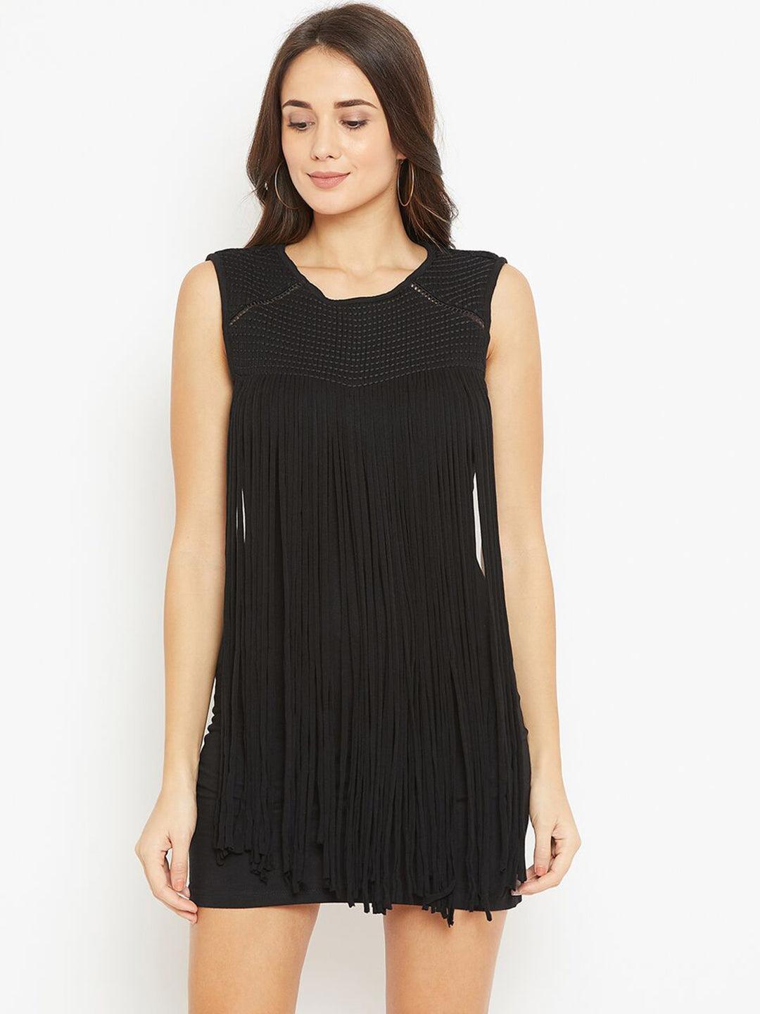 Fringes Romantic Dress - Znxclothing
