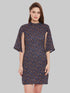 Floral Multi colour Dress - Znxclothing