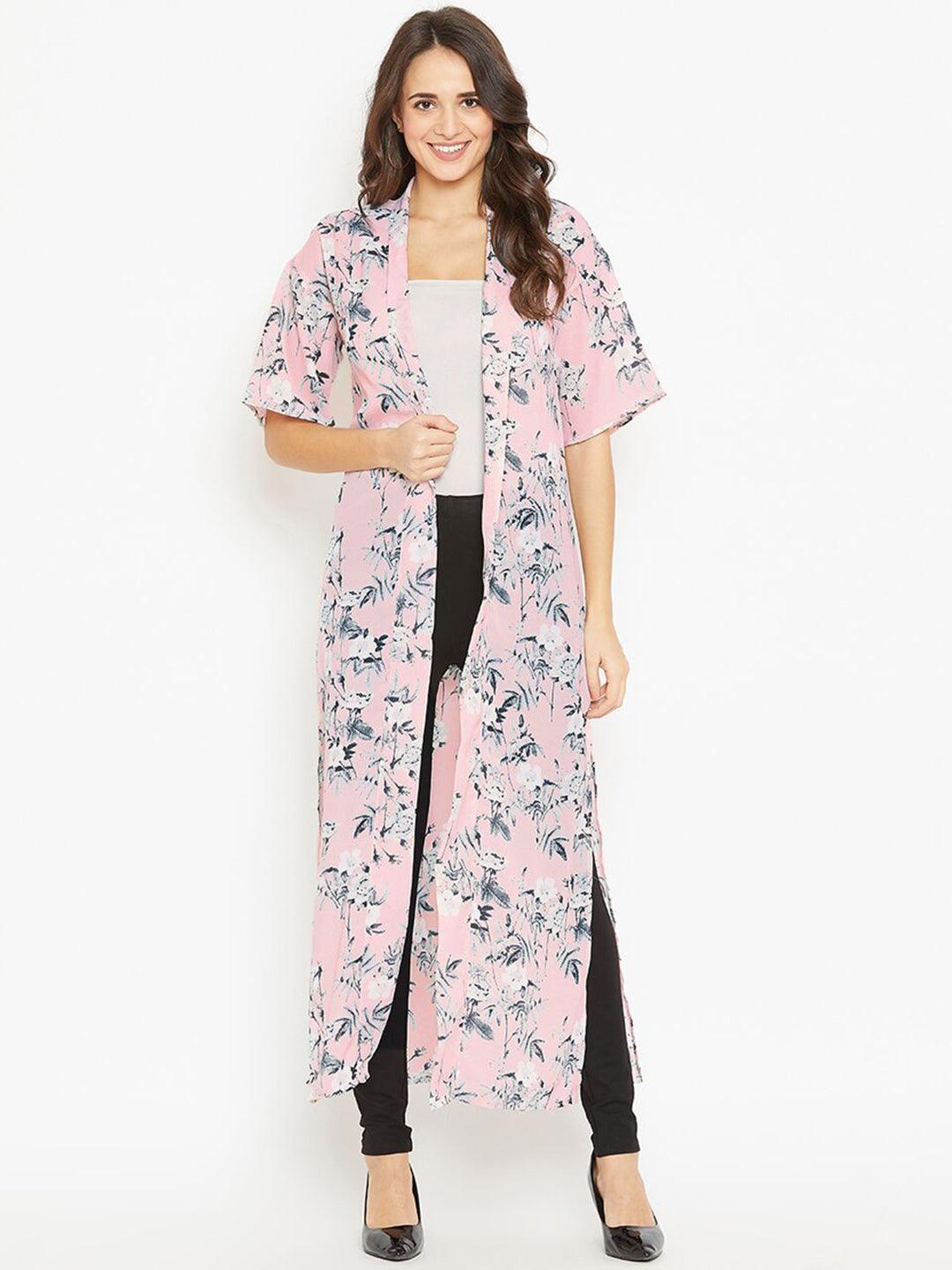 Floral long shrug - Znxclothing